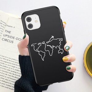 NEW iPhone 12 Pro Max World Map Fashion Phone Case